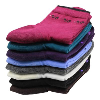 紫燕防裂口精装纯色袜子