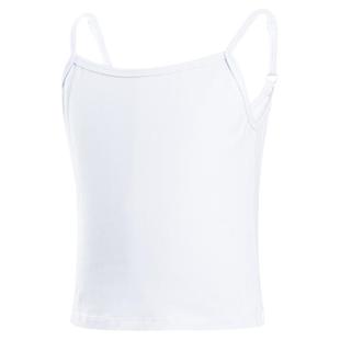 儿童舞蹈服白色打底衫内搭女童芭蕾舞练功服舞蹈裤吊带打底衣背心