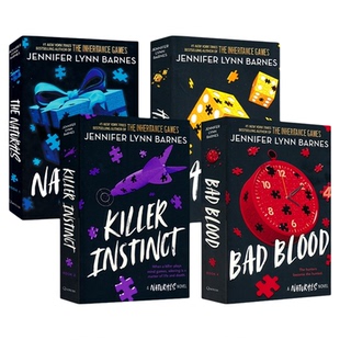 The Naturals 01-04   Killer Instinct All In 天才 01-04 犯罪悬疑 英文章节书 青少年课外读物 英文原版进口图书