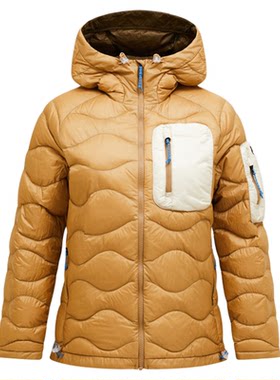 壁克峰吐司服女子保暖羽绒服