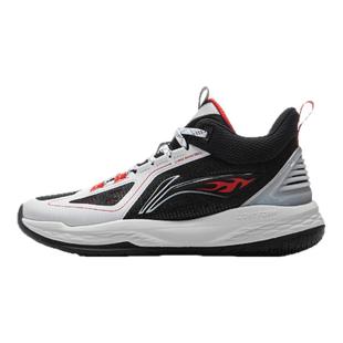 李宁儿童专业篮球鞋2026新款龙拳男童鞋防滑实战青少年网面运动鞋