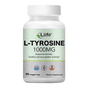 美国厉孚Liife酪氨酸胶囊多巴i胺稳情绪多动作注意力不集中走神