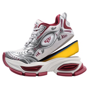 XJXY潮鞋新款秋冬季增高厚底鞋子男鞋响尾蛇机甲男士休闲鞋运动鞋