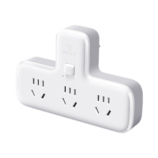 公牛插座插排固定器壁挂插班插线板墙上贴无痕免打孔接拖线板插板