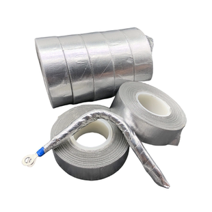 德国汽车胶带铝箔耐高温阻燃胶布发动机舱专用空调油路散热管道