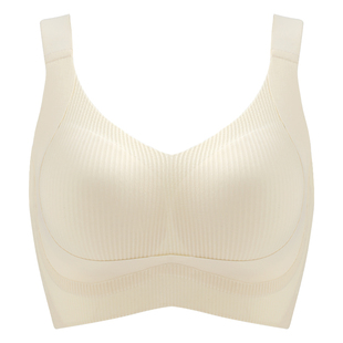 倾慕艺生大码内衣女胖mm大胸显小无痕聚拢全罩杯文胸无钢圈收副乳