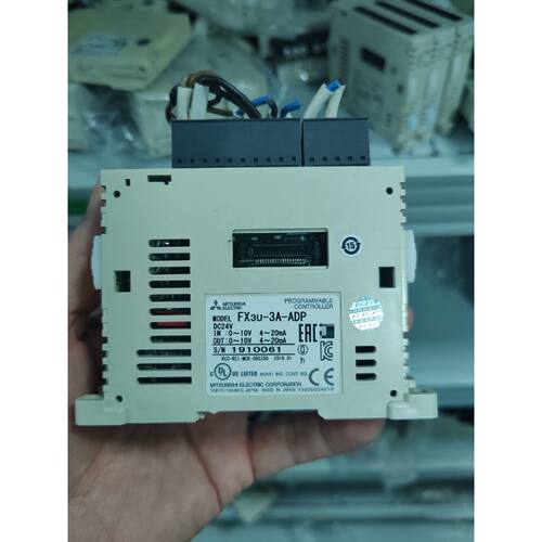 议价FX3U3AADPPLC模块原装拆机件成色还可维修