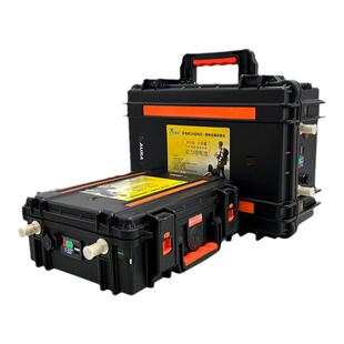 锂电池12v大容量24V36伏48V大功率推进器逆变器橡皮艇户外蓄电瓶