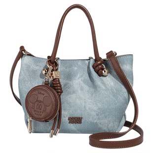 迪士尼女款包包女式2025新款女生通勤上班杂物小拎包手提斜挎包女