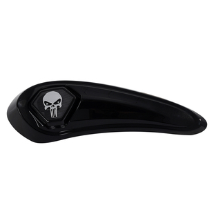 奔达黑旗950油箱侧边盖摩托车油箱护罩外壳骷髅头装饰改装配件