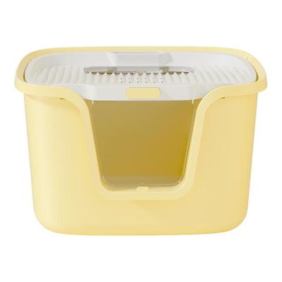 卷尾巴猫砂盆全封闭隔臭防漏砂