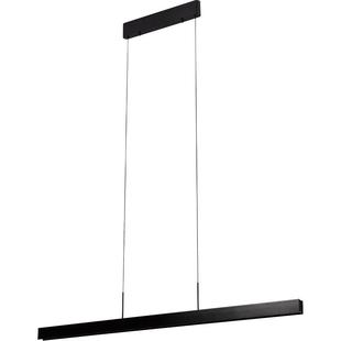 新特丽护眼餐厅吊灯一字长条意式极简饭厅灯智能吧台餐桌艺术主灯