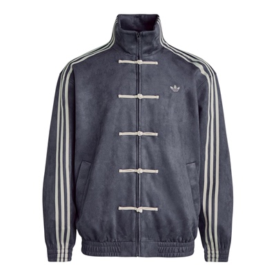 阿迪达斯三叶草复古潮流唐装外套