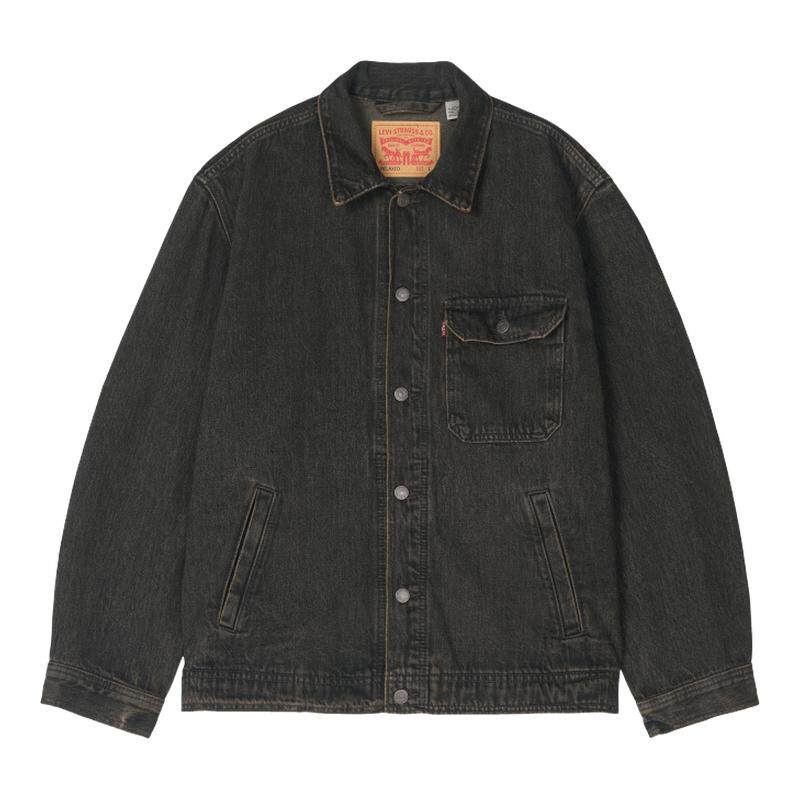 Levi's李维斯26年秋季新款男士美式复古工装休闲牛仔夹克外套