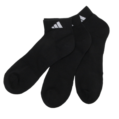 Adidas阿迪达斯新款2025夏季袜短袜男女袜三双装 休闲袜子 JC9271