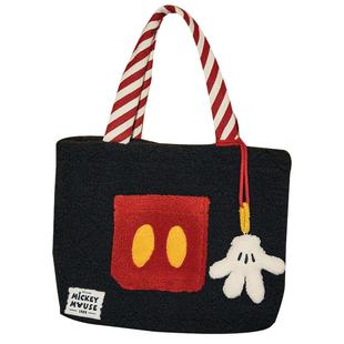 果壳手提包托特包迪士尼包包单肩帆布包大容量帆布通勤包生日礼物