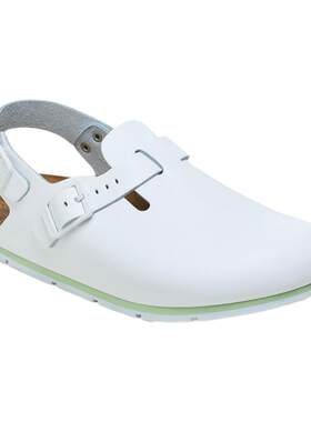 BIRKENSTOCK勃肯牛皮革功能拖鞋
