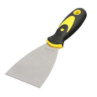 波斯加厚型油灰刀不锈钢铲刀4寸6寸刮腻子劈刀抹泥刀清洁铲子工具