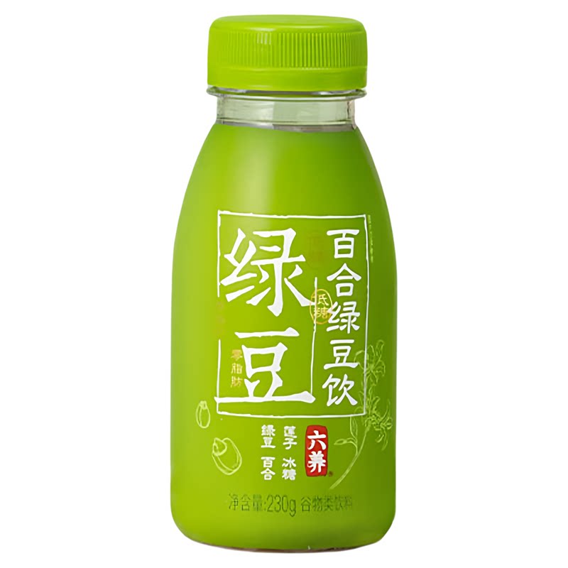 六养莲子百合绿豆饮料0脂肪低糖