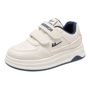 回力儿童板鞋2025春秋季厚底增高男童学生小白鞋休闲百搭女童鞋