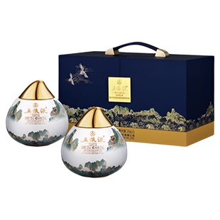 【年货抢购中】五粮液·万寿无疆礼盒 52%vol 375mLx2送礼正品