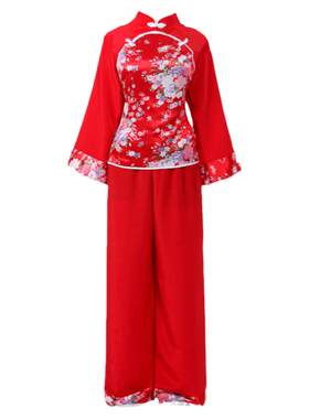 包邮展演2024高丝宝秧歌服演出服