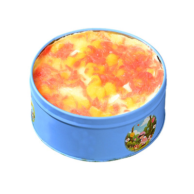 网红抖音同款铁罐罐盒子蛋糕动物奶油面包千层甜品小吃点心零食品