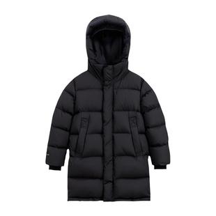EBAER儿童鹅绒服2025冬季新款男女童保暖鹅绒外套加厚连帽冬装