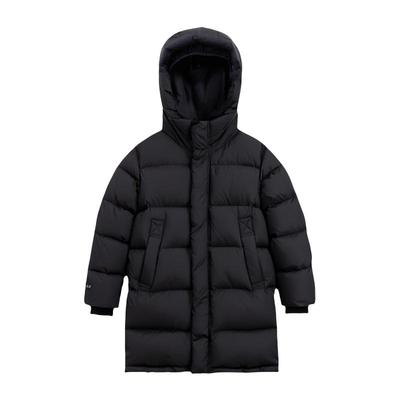 EBAER儿童鹅绒服中长款加厚连帽