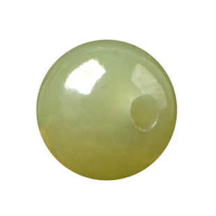 天然和田玉晴水绿散珠子diy水晶手工饰品材料配件男女手链单颗