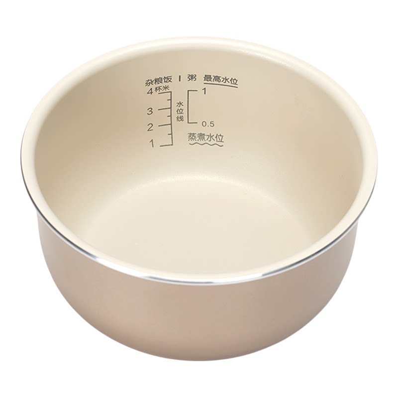 适用美的电饭煲内胆RC328/RC182白玉晶釜C243/E220N电压力锅配件