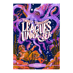 【现货】海底两万里 Twenty Thousand Leagues Under the Sea英文儿童绘本原版图书进口书籍Verne, Jules