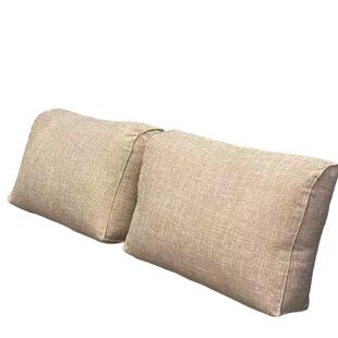 床头软包靠背海绵亚麻沙发靠背客厅靠枕靠背垫床上靠垫定制定做