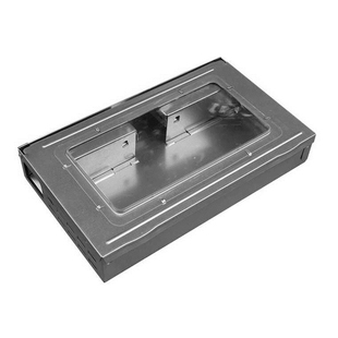 中号可视窗机械式捕鼠盒捉老鼠笼无需诱饵连续灭鼠器工厂仓库使用