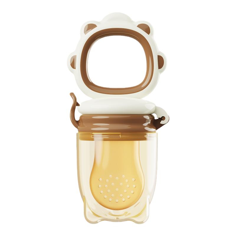 咬咬乐袋婴儿牙胶磨牙吃水果神器宝宝果蔬乐食品级硅胶奶嘴辅食器