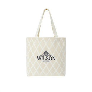 Wilson威尔胜挺阔大容量刺绣LOGO网球包运动单肩包日常休闲挎包