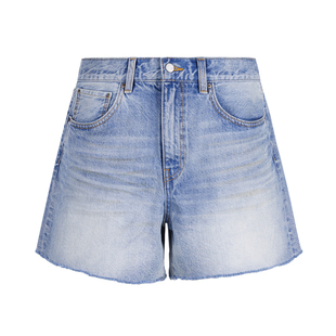 JNBY/江南布衣夏季女装牛仔短裤直筒热裤女裤子阔腿通勤5O5E12510