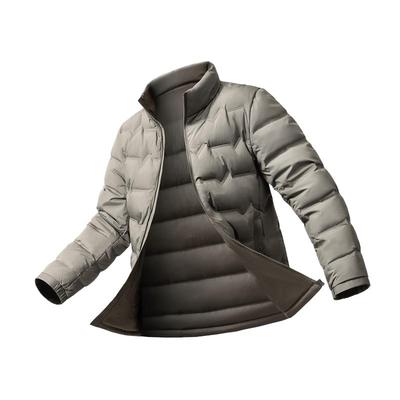 休闲有型立领基础羽绒服