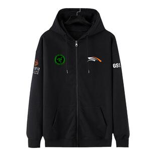 HLE战队队服peanut同款S14春季赛比赛服开衫卫衣男女拉链连帽外套