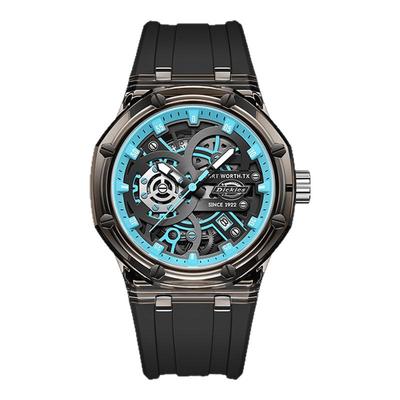 Dickies高颜值情侣透明石英表