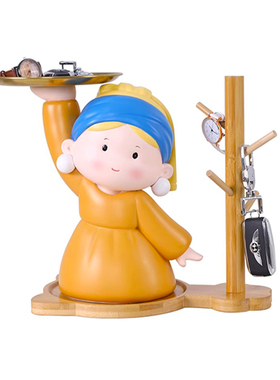 U Mi LIVING · 珍珠 | 摆件艺术家托盘钥匙玄关收纳桌面树脂摆件