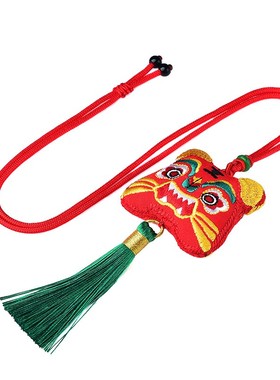 端午节香包生肖虎刺绣香囊挂件
