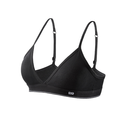 法式无痕纯棉无钢圈聚拢运动文胸