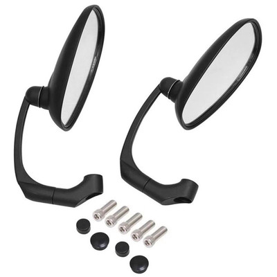 复古摩托车改装后视镜反光镜通用