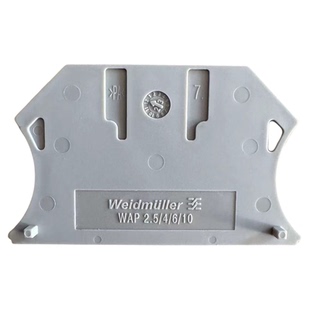 魏德米勒 WAP2.5-10 挡片W系列侧板2.5~10平方1050000000原装正品