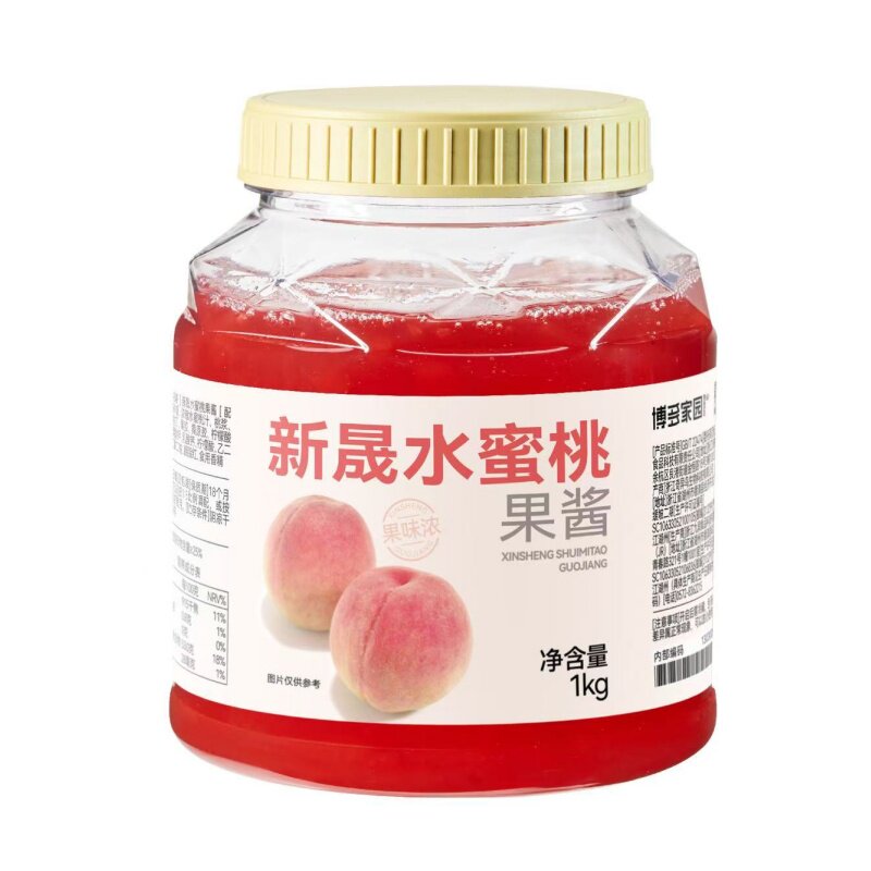 博多家园新晟水蜜桃果粒果酱