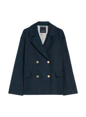 【春夏礼遇】MaxMara 2026春夏女装亚麻双排扣夹克外套9041036306