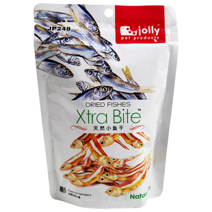 Jolly祖莉小鱼干100g 补充蛋白质及钙质西施熊仔仓鼠零食