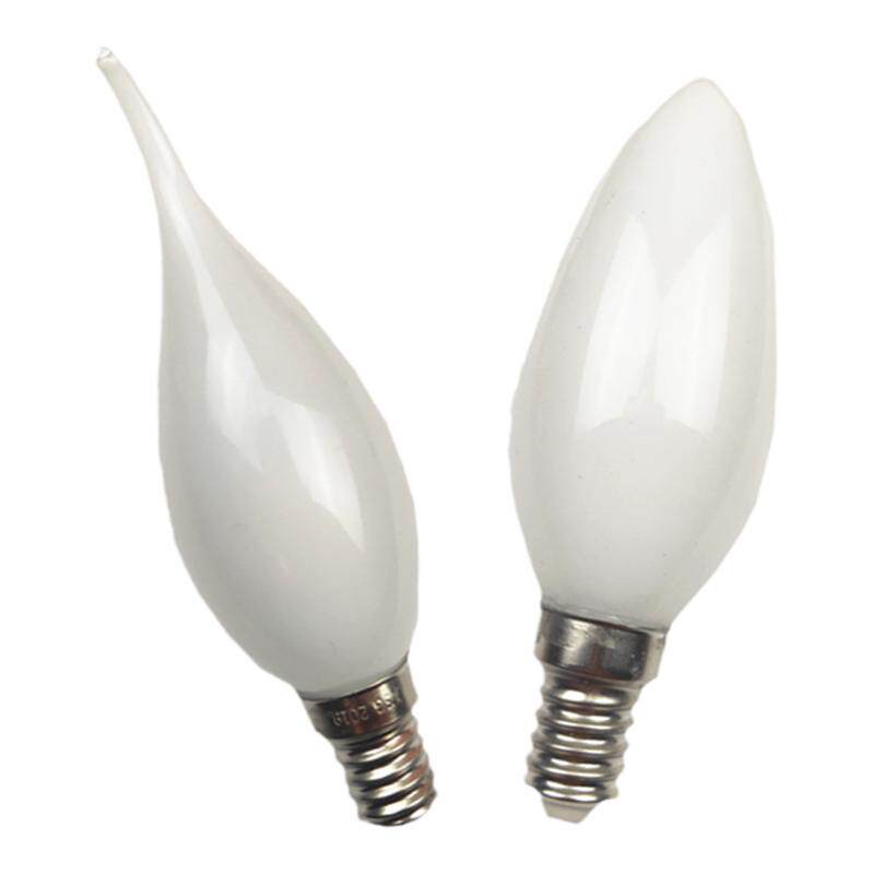 客厅水晶灯吊灯led灯泡E14小螺口220V5W尖头LED拉尾灯泡10只包邮