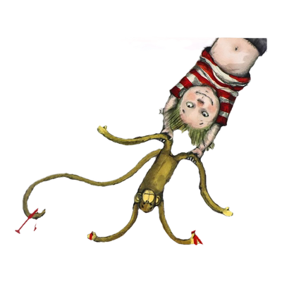 猴子和我英文原版绘本
